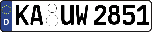 KA-UW2851