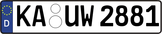 KA-UW2881