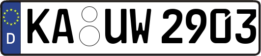 KA-UW2903
