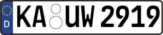 KA-UW2919