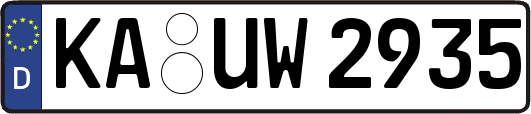 KA-UW2935