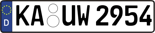 KA-UW2954