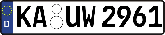KA-UW2961