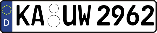 KA-UW2962