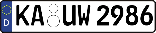 KA-UW2986