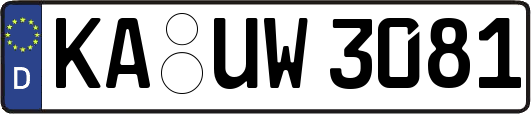 KA-UW3081