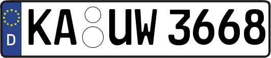 KA-UW3668