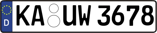 KA-UW3678
