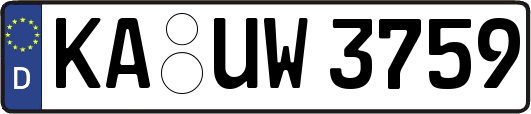 KA-UW3759