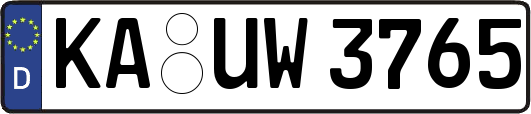 KA-UW3765