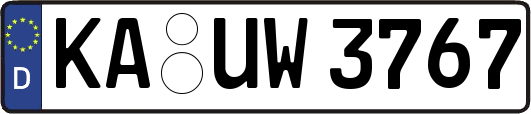 KA-UW3767