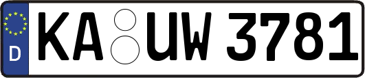 KA-UW3781