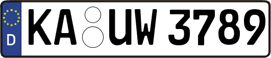 KA-UW3789