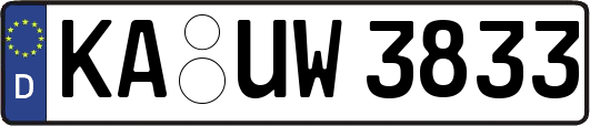 KA-UW3833