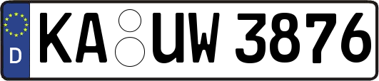KA-UW3876