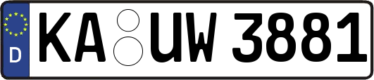 KA-UW3881
