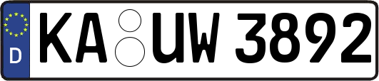 KA-UW3892