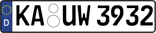 KA-UW3932