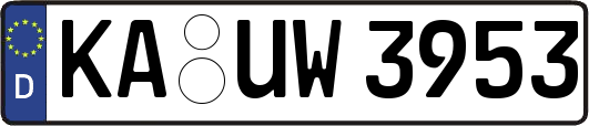 KA-UW3953