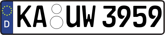 KA-UW3959