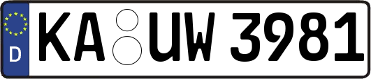 KA-UW3981