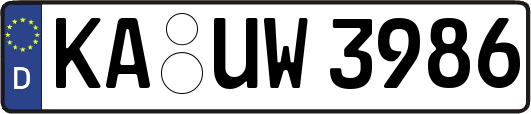 KA-UW3986
