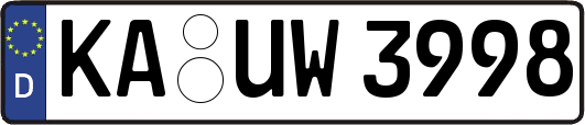 KA-UW3998