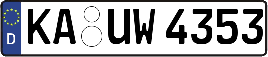 KA-UW4353
