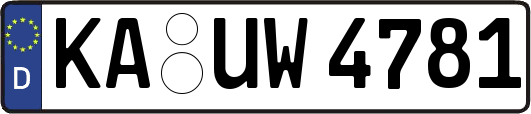 KA-UW4781