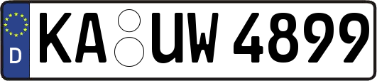 KA-UW4899
