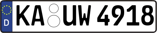 KA-UW4918