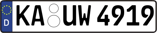 KA-UW4919