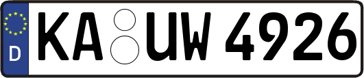 KA-UW4926