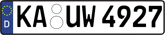 KA-UW4927