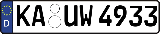 KA-UW4933