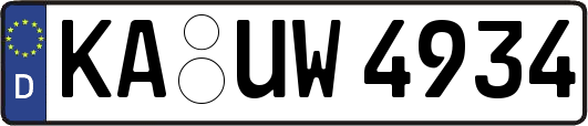 KA-UW4934