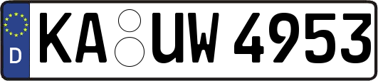 KA-UW4953