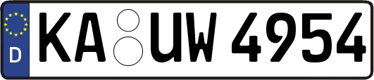 KA-UW4954