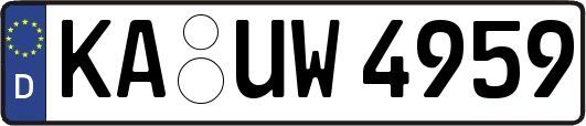 KA-UW4959