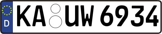 KA-UW6934
