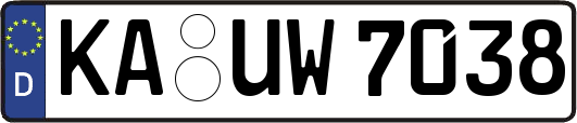 KA-UW7038