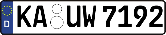 KA-UW7192