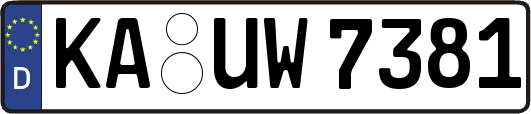 KA-UW7381