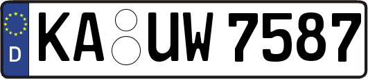 KA-UW7587