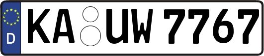KA-UW7767