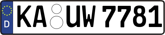 KA-UW7781