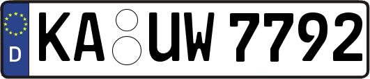 KA-UW7792