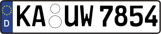 KA-UW7854