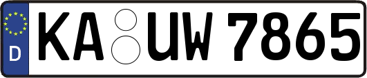 KA-UW7865