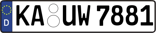 KA-UW7881